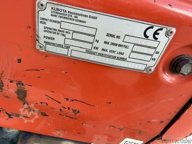 Minibagger Kubota KX018-4