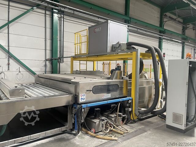 Horizontale Flachglas-Waschanlage TRIULZI SYA 2600.4.2.4