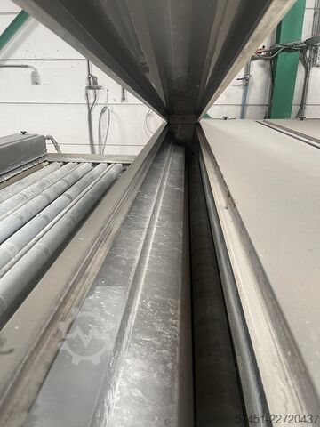 Horizontale Flachglas-Waschanlage TRIULZI SYA 2600.4.2.4