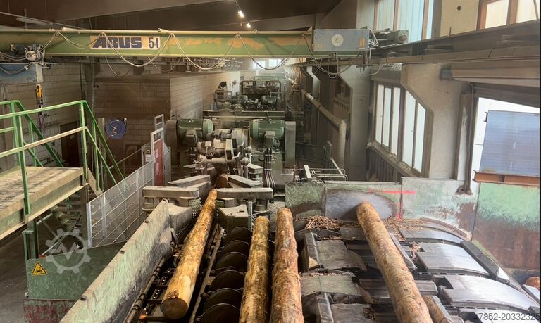 Schweißtisch LINCK Profilier- und Sägelinie V40/V25/VPP34/VPP34/VS66/MKV