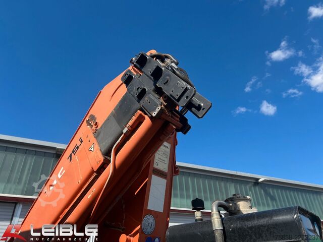 Kipper LKW MAN TGM 18.280 4x4BB*Terex-Kran*Meiller-Kipper*
