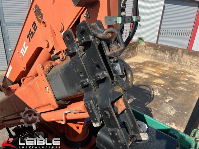 Kipper LKW MAN TGM 18.280 4x4BB*Terex-Kran*Meiller-Kipper*