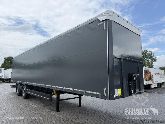 Open semitrailer with tarp Berger Curtainsider Standard Getränke