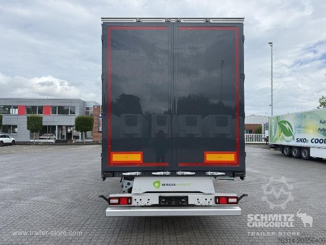 Open semitrailer with tarp Berger Curtainsider Standard Getränke
