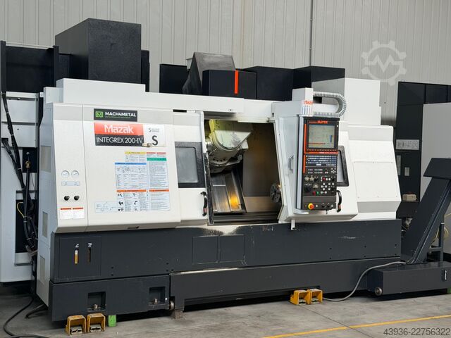 Multi-tasking lathe MAZAK INTEGREX200-4S Mazak Integrex 200-4 S