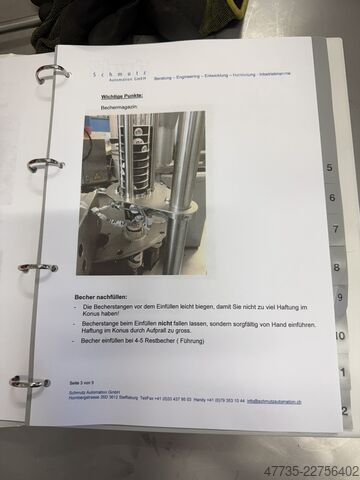 Packaging in cups SCHMUTZAUTOMATION LD 1501010 Abful