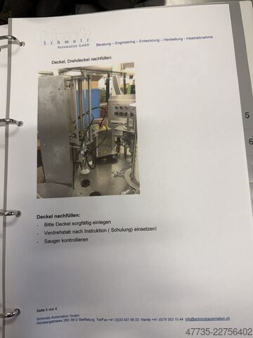 Packaging in cups SCHMUTZAUTOMATION LD 1501010 Abful