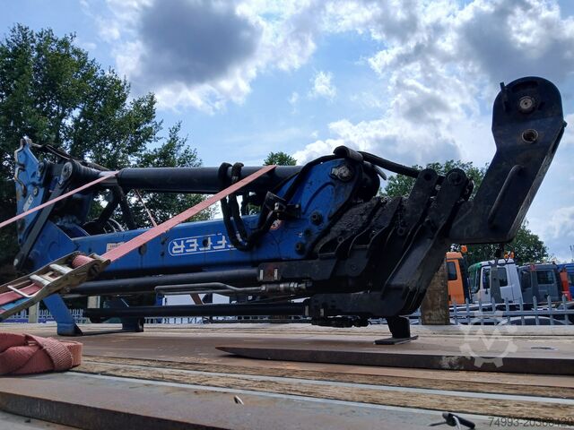 Open cargo box + crane MAN TGS 41.440 8x4 open laadbak + kraan