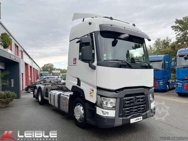 Swap body truck RENAULT T 460 Comfort*BDF*VollLuft/Lift*2xTank*
