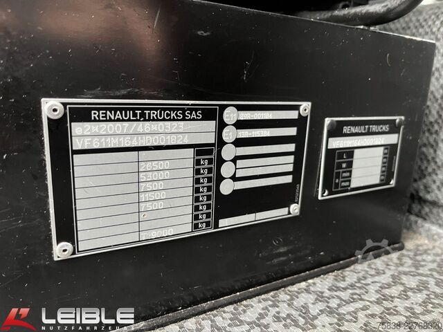 Swap body truck RENAULT T 460 Comfort*BDF*VollLuft/Lift*2xTank*
