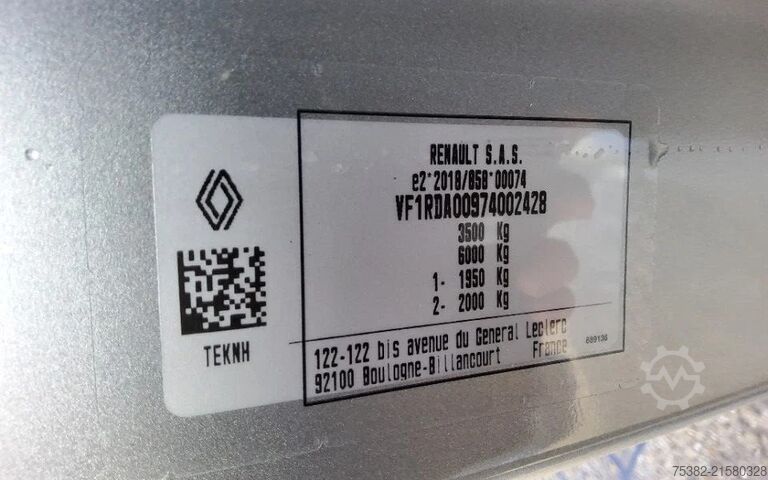 Kastenwagen Renault Master 170.35  EURO 6  L2H2 GESLOTEN GRIJS META...