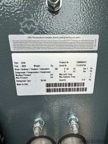 Screw compressor Atlas Copco - nowa G15FF