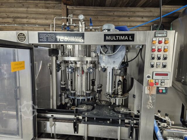 Beer bottling monobloc / counter-pressur SMB Technik Multima 9R/9L/3K