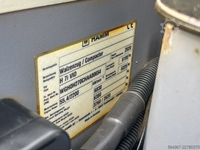 Walzenzug Hamm H 7i VIO Oscillation CompactLine