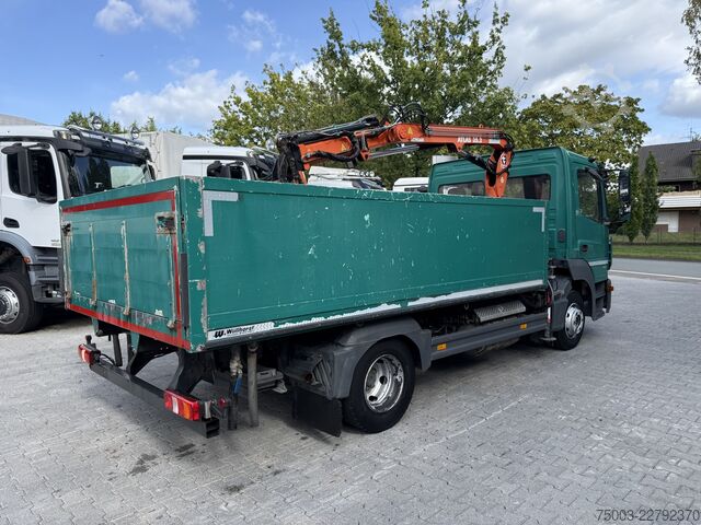 Truck-mounted crane van Mercedes-Benz Atego 818 L Kran Atlas 35.2 A2