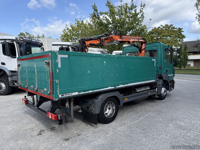 Pick-up van Mercedes-Benz Atego 818 L Kran Atlas 35.2 A2