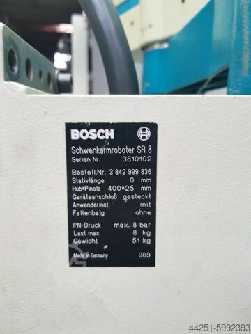Swivel arm robot 3842999836 Bosch Turbo Scara SR8