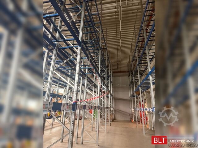 Schwerlastregal Industrieregal 18,7 lfm SSI Schäfer PR600 Palettenregal H:1150cm , 4000 kg Fachlast Hochregale