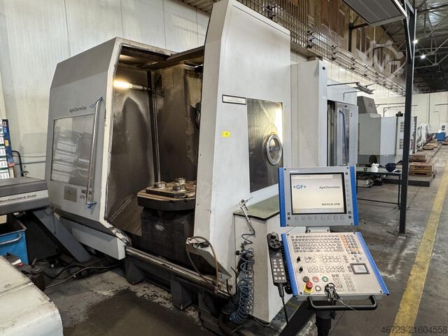Universal-Bearbeitungszentrum Mikron HPM 1150U iTNC530