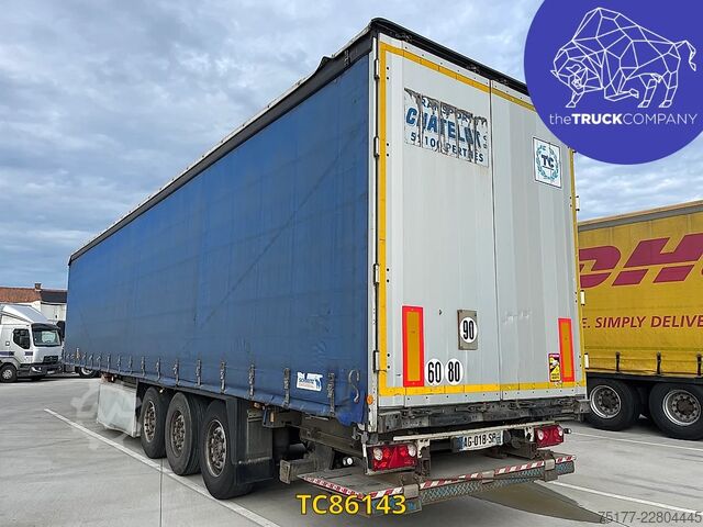 Sliding tarpaulins Schmitz Cargobull scs 27 srem