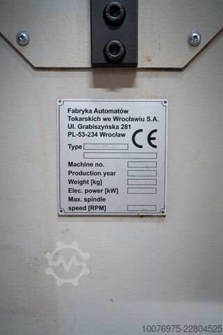 Cycle-controlled lathe Fabryka Automatów Tokarskich we Wrocławiu TUR-MN 710