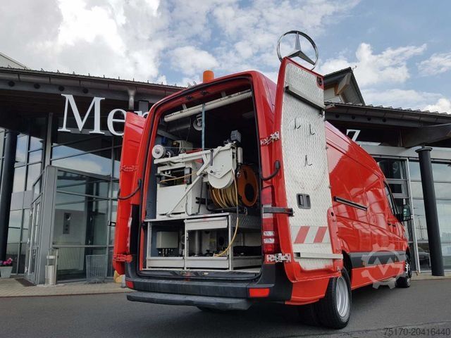 Kastenwagen hoch MERCEDES-BENZ Kanal Rohr TV Kamera Inspektion Ibak
