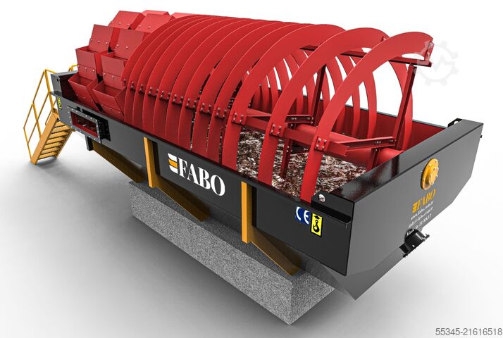 Brechanlage FABO BUCKET WHEEL WASHER BUCKET WHEEL WASHER