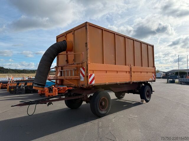 Three-way tipper trailer KÄSSBOHRER 3 - Seiten Kipper Blattfederung + Zusatzaufbau