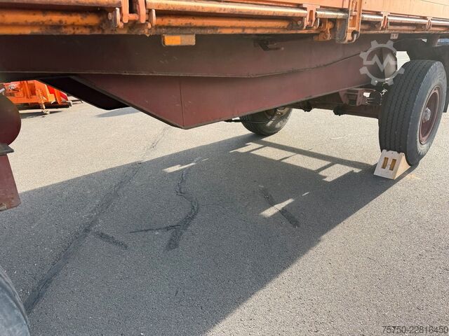 Three-way tipper trailer KÄSSBOHRER 3 - Seiten Kipper Blattfederung + Zusatzaufbau