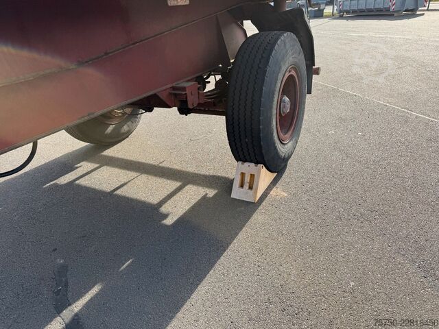Three-way tipper trailer KÄSSBOHRER 3 - Seiten Kipper Blattfederung + Zusatzaufbau