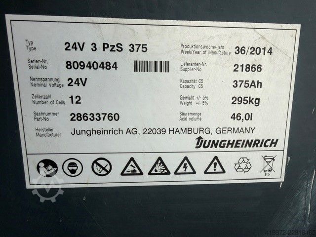 Double stacker Jungheinrich ERD220