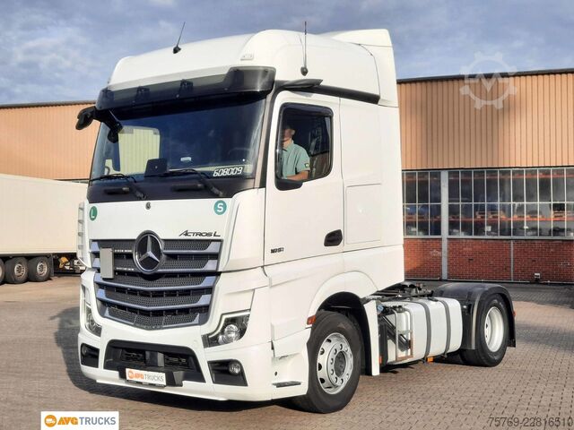 Standard tractor unit MERCEDES-BENZ 1851 LS ACTROS L BIG Retarder Standklima 2xTank