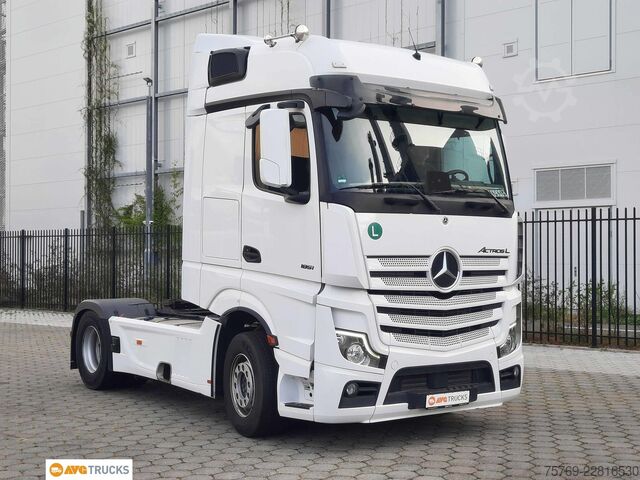Standard tractor unit MERCEDES-BENZ 1851 L ACTROS L Big Standklima Öl-Retarder