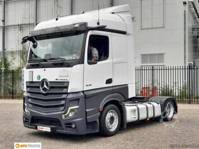 Volume tractor unit MERCEDES-BENZ 1848 LS ACTROS L Retarder Standklima 2xTank