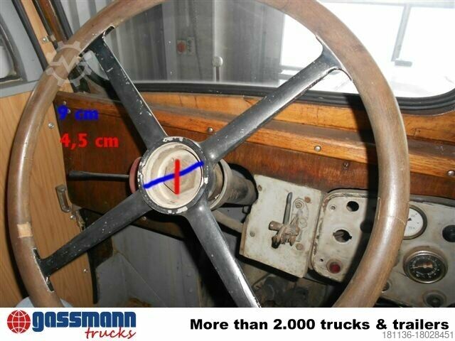 Tipper truck  VEB BARKAS WERKE Vomag Typ H6 Oldtimer