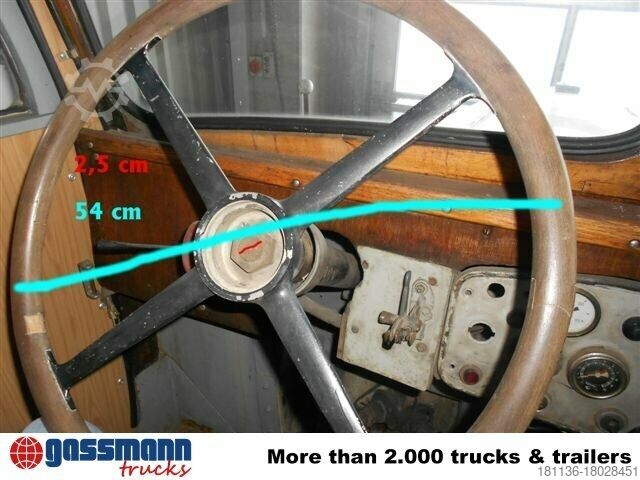 Tipper truck  VEB BARKAS WERKE Vomag Typ H6 Oldtimer