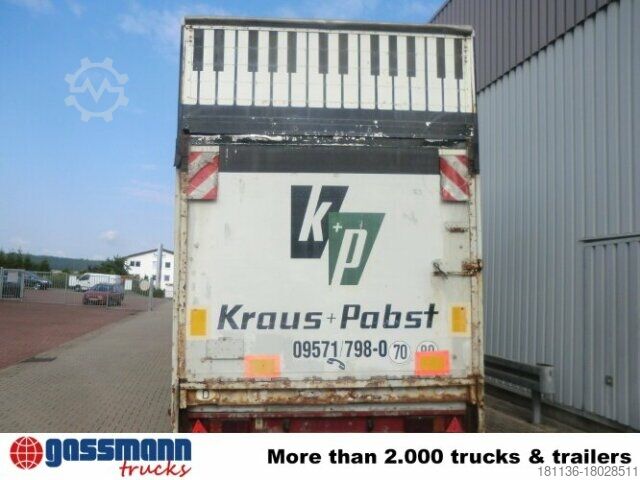 Box trailer SOMMER Sommer AC 160 TL, Möbelkofferanhänger, LBW,