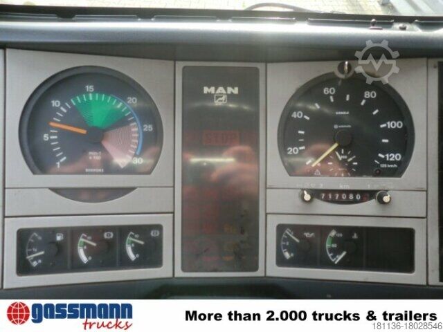 Box truck MAN L35 10.163 4x2