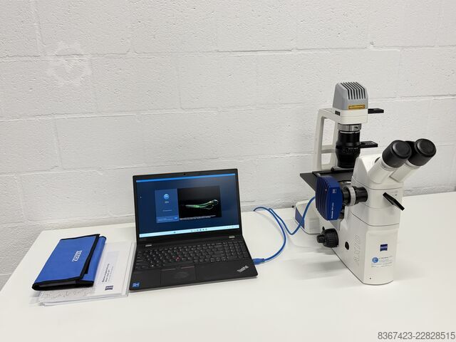 Microscopy ZEISS Axio Vert.A1 Fluorescence Microscope + Axiocam 305 Color + ZEN