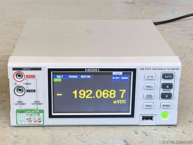 Messsystem Hioki 3153 - 3562 - 3563 - 7275