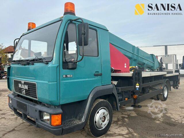 PKW-Anhänger MAN 8.163 LC Ruthmannsteiger TL 300/30Meter/TÜV:01.26