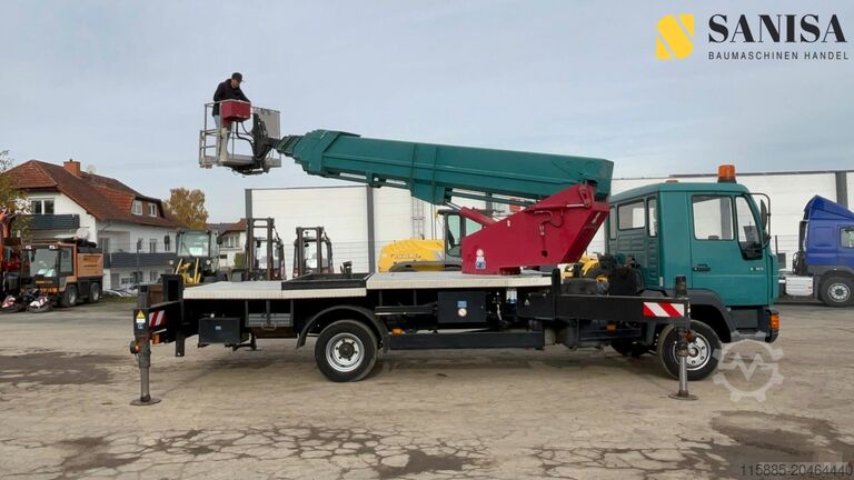 PKW-Anhänger MAN 8.163 LC Ruthmannsteiger TL 300/30Meter/TÜV:01.26