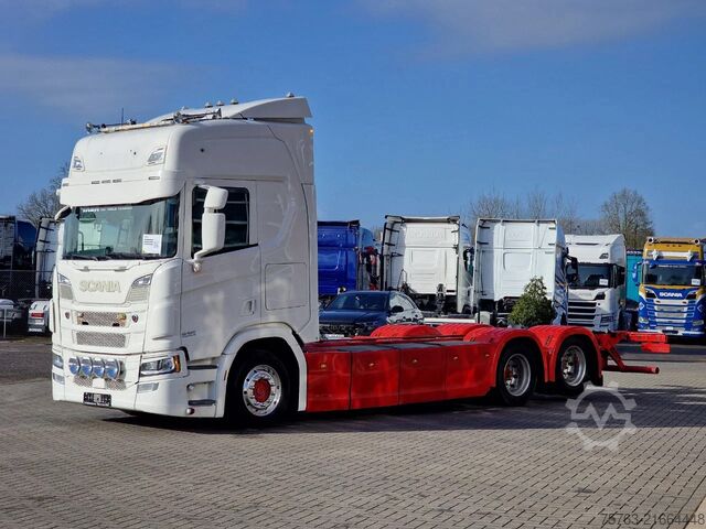 Fahrgestell mit Fahrerhaus Scania R500 NGS Highline 6x2 chassis - Retarder - Full...
