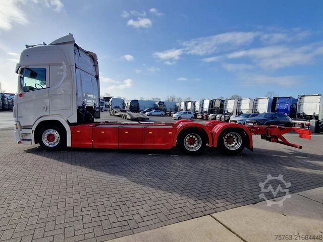Fahrgestell mit Fahrerhaus Scania R500 NGS Highline 6x2 chassis - Retarder - Full...