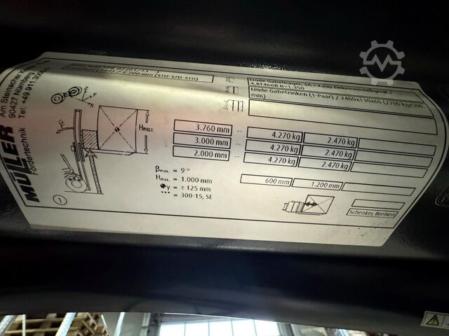 Gabelstapler Linde H50T-02/600 [ID: 96]