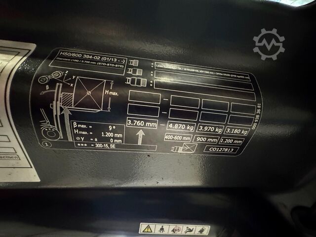 Gabelstapler Linde H50T-02/600 [ID: 96]