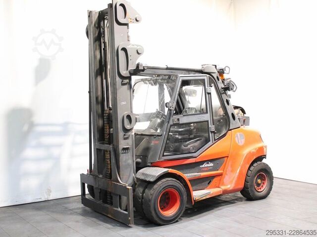 LPG Forklifts Linde H 80 T-03/900 CNG  396
