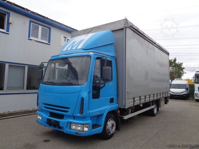 Curtain sider van IVECO 80E17 / EU3. 1. Hand