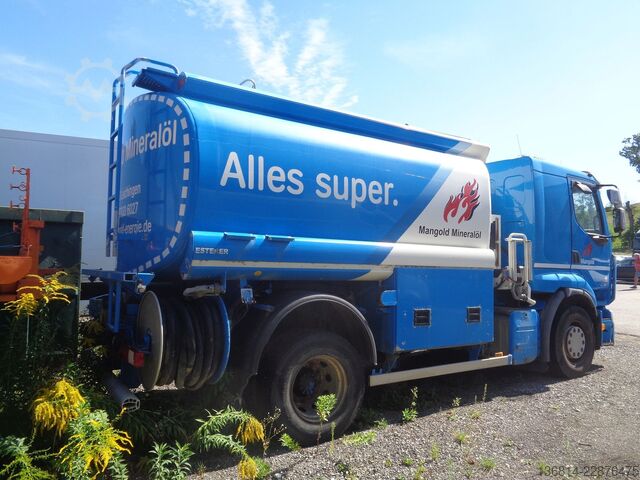 Tanker truck RENAULT 460 DXI Tankwagen EU5 Klima