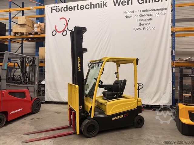 Electric 4-wheel forklift Hyster J2.0XN LWB